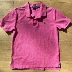 Pink Ralph Lauren Polo Classic Fit (L/G 14-16)